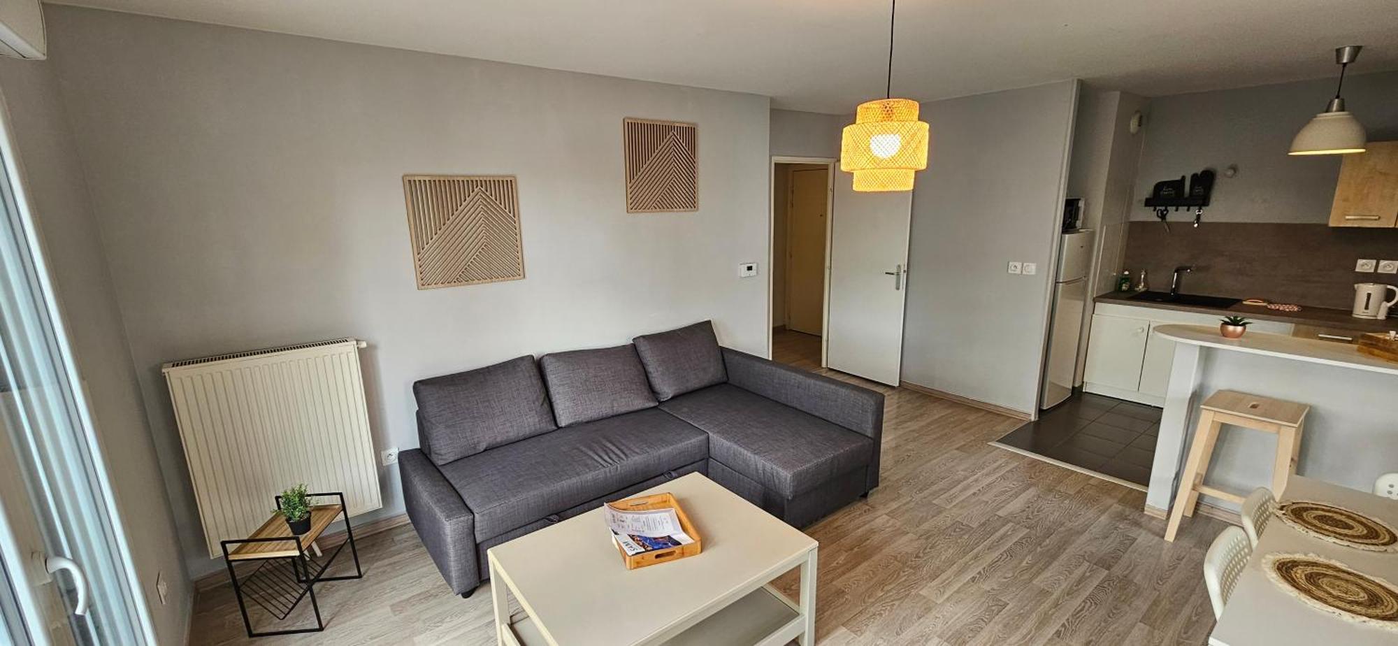 Appartement 2 Chambres Avec Terrasse Et Garage Saint-Andre-lez-Lille Buitenkant foto